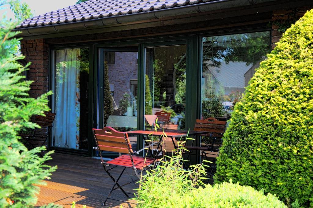 Landhaus Berger Pension Feldhausen Buitenkant foto